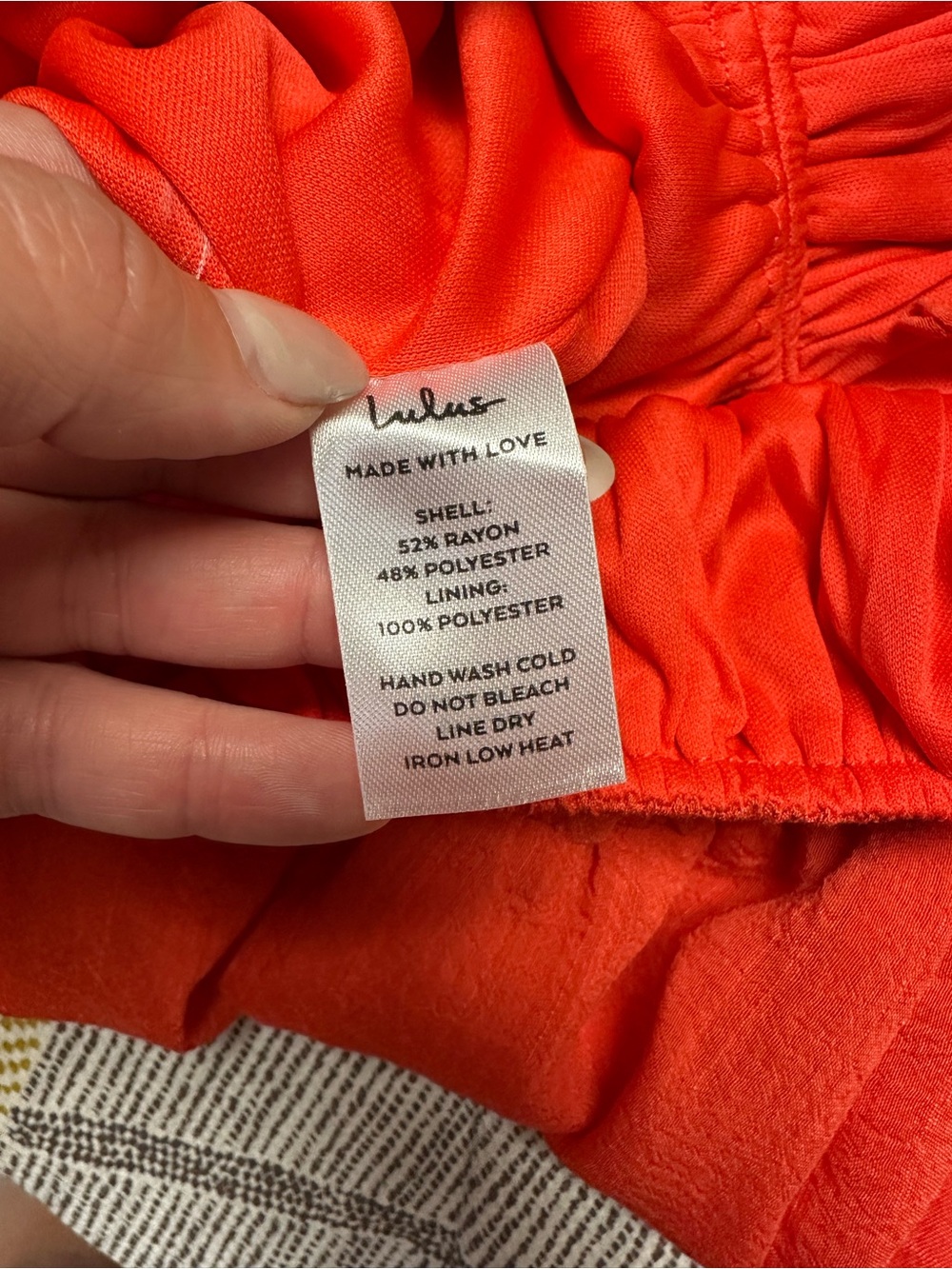 Lulu's Vibrant Orange Ruffled Mini Dress - Picture 4 of 4